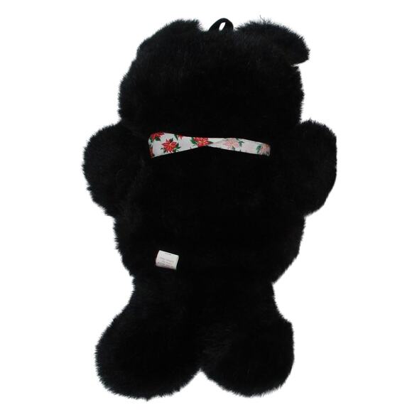 Vintage 1985 Hallmark Card Holder Christmas Stocking Plush Boy & Girl Teddy Bear - Picture 2 of 7